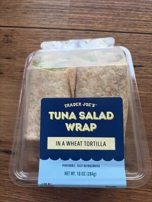 Tuna Salad Wrap in a Wheat Tortilla