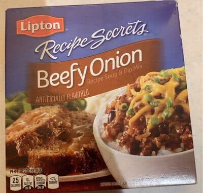 Beefy Onion Recipe Soup & Dip Mix