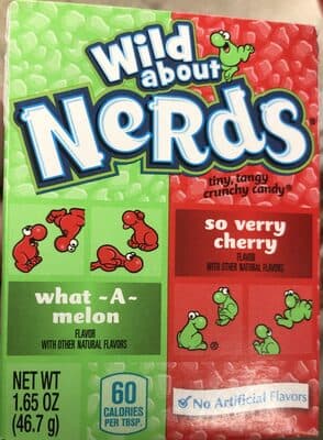 Tiny, tangy crunchy candy nerds