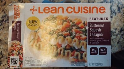 Lean Cuisine Butternut Squash Lasagna