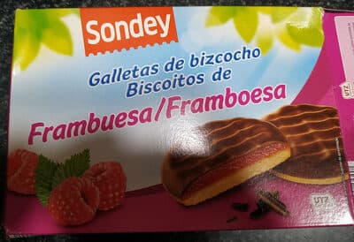 Bolachas Recheadas Framboesa