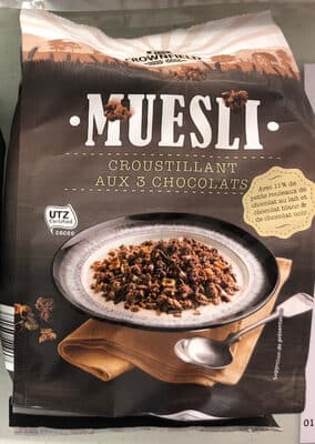 Premium Knusper Müsli Trio Choc