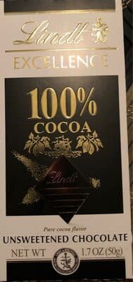 100% Cocoa Unsweetened Chocolate