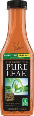 Unsweetend Black Tea with Lemon
