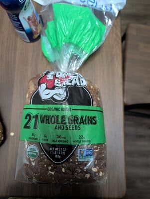 21 Whole Grains and Seeds Organic Bread