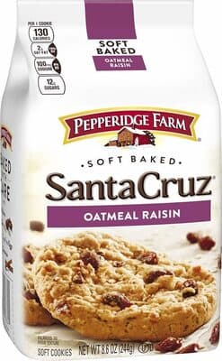 Santa Cruz Oatmeal Raisin Cookie