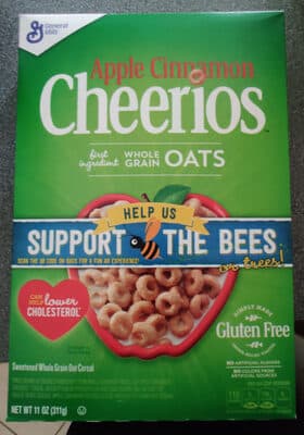Apple Cinnamon Cheerios Cereal