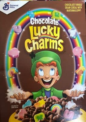 Chocolate Lucky Charms Cereal