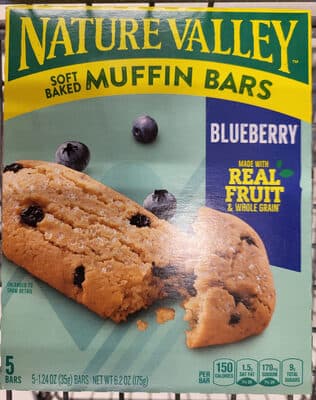 Nature Valley Soft Baked Muffin Bars Blueberry