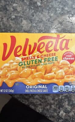 Shells and cheese gluten free