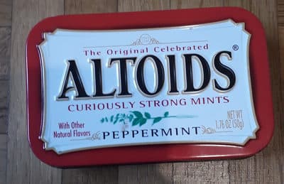 ALTOIDS Curiously Strong Mints Peppermint