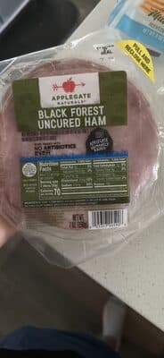 BLACK FOREST UNCURED HAM