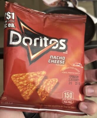 Nacho Cheese Flavored Doritos