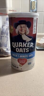 QUAKER OATS Quick 1-Minute Oats