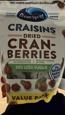 CRAISINS DRIED CRANBERRIES