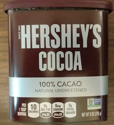 100% Cacao Natural Unsweetened Cocoa
