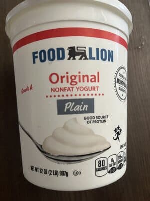 Nonfat yogurt