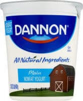 Plain, Nonfat Yogurt