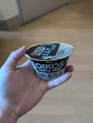 Oikos Triple Zero Vanilla Greek Yogurt