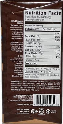 milk 48% COCOA MILK CHOCOLATE