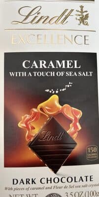 EXCELLENCE CARAMEL WITH A TOUCH OF SEA SALT DARK CHOCOLATE