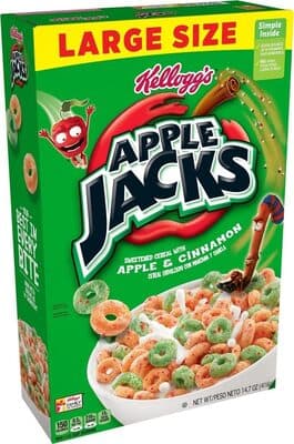 Apple Jacks Breakfast Cereal