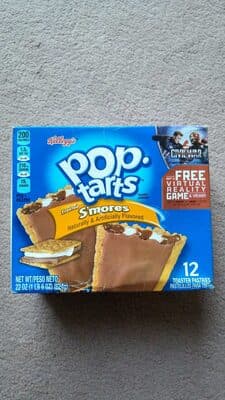 Toaster pastries, frosted s'mores