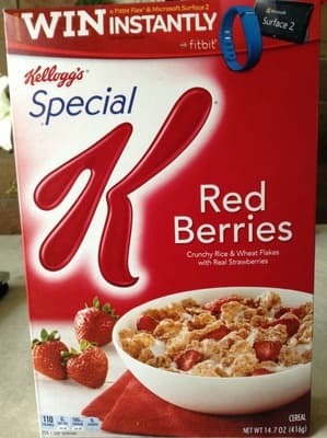 Red berries cereal