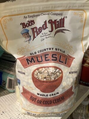 Muesli Whole Grain Cereal