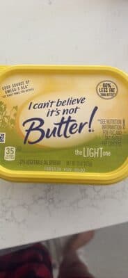 I can't Believe it's not Butter! Creamy Light