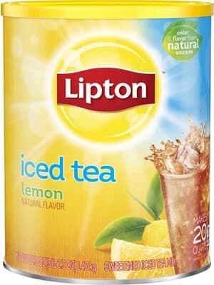 Black iced tea mix