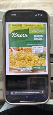 Fusilli Pasta with Broccoli and Cheesy Cheddar Sauce