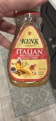 Italian Dressing with Garlic and Asiago Cheese