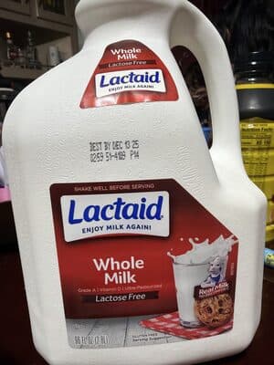 Whole Milk Lactose Free