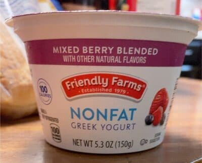 Nonfat Greek Yogurt Mixed Berry