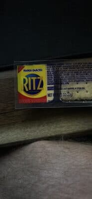 Ritz Handi-Snacks Cheese Crackers and Dip