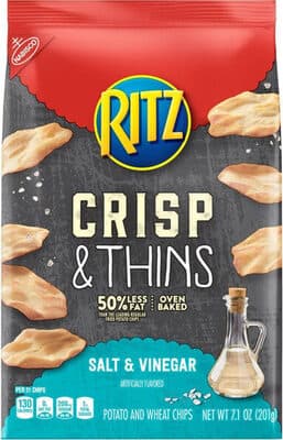 Crisp and Thins Salt and Vinegar Chips