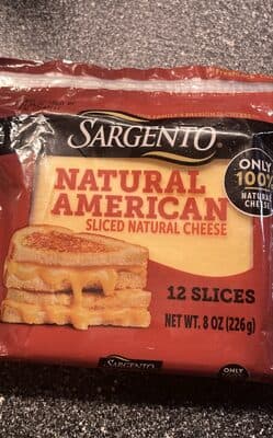 Natural American cheese