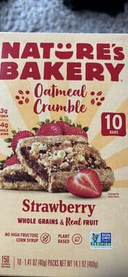 Oatmeal Crumble Strawberry