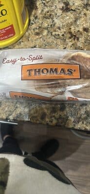 100% Whole Wheat English Muffins