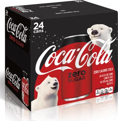 Coca Cola Zero Calorie Cola