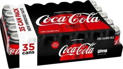Coca-Cola Zero Sugar Cans