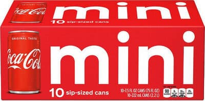 Coca Cola Mini Cans Cola