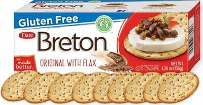 Breton flax & sea salt crackers