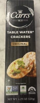 TABLE WATER CRACKERS