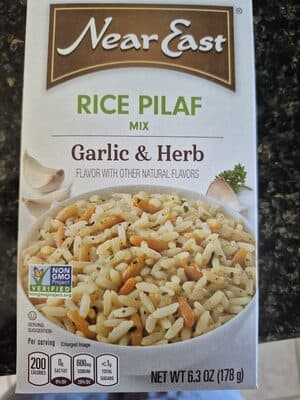 Rice Pilaf Mix Garlic & Herb