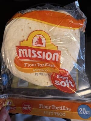 Flour Tortillas Soft Taco