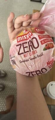 ZERO NET CARBS Sundried Tomato Basil Tortillas