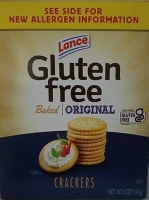Gluten free Baked Original Crackers