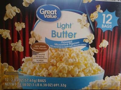Flavored Microwave Popcorn